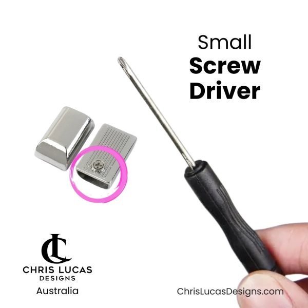 Small Screw Driver Size PH000 Australian Sewing and Bag Making Supplies Australia Chris Lucas Designs