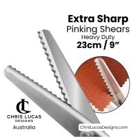 Heavy Duty Pinking Shears 23cm / 9”