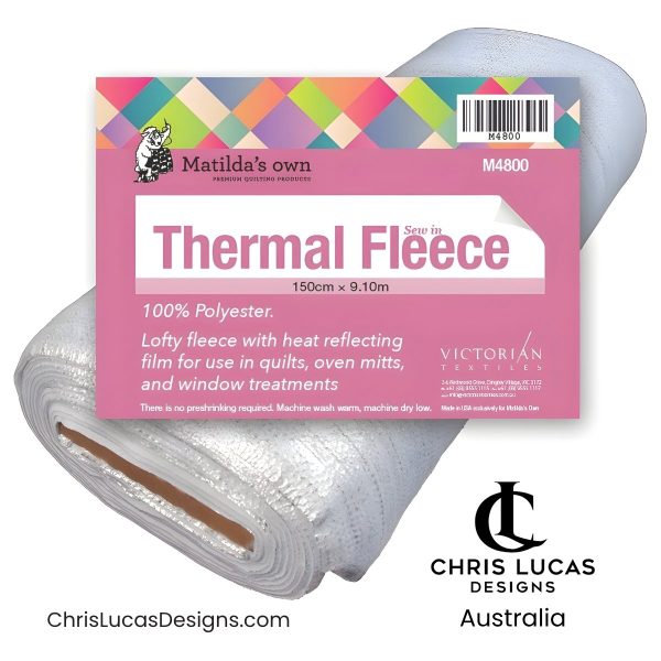 Matildas Own thermal fleece insulated wadding for lunch bags and insulated sewing projects
